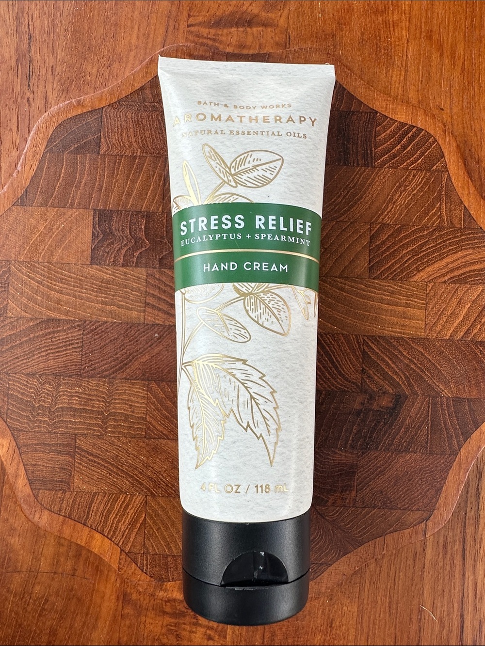 Bath & Body Works Aromatherapy Stress Relief Eucalyptus + Spear Hand Cream - 4oz